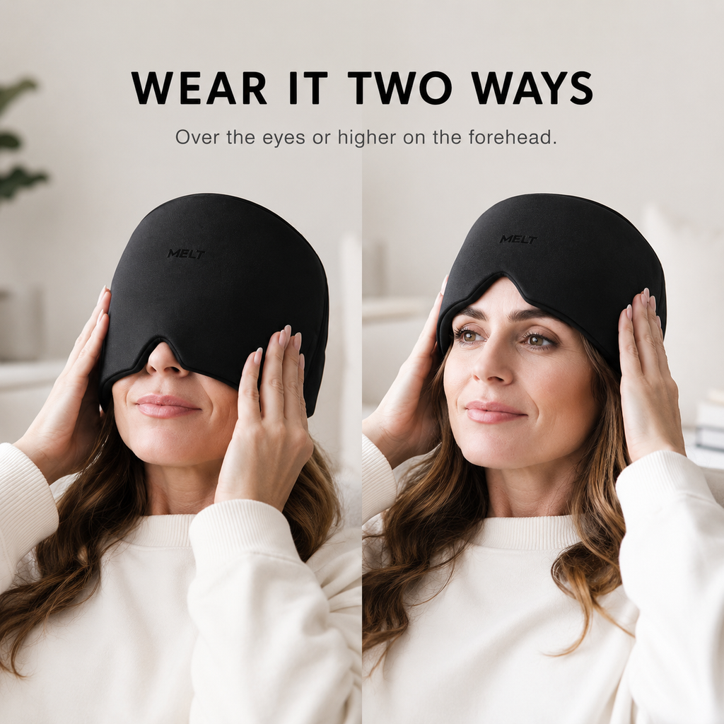 Melt Cold Therapy Cap - Black