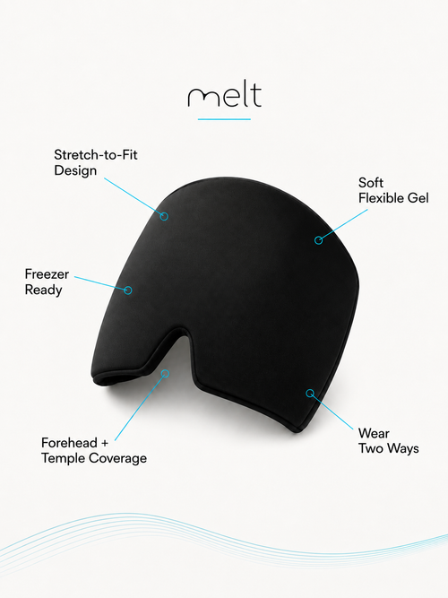 Melt Cold Therapy Cap - Black
