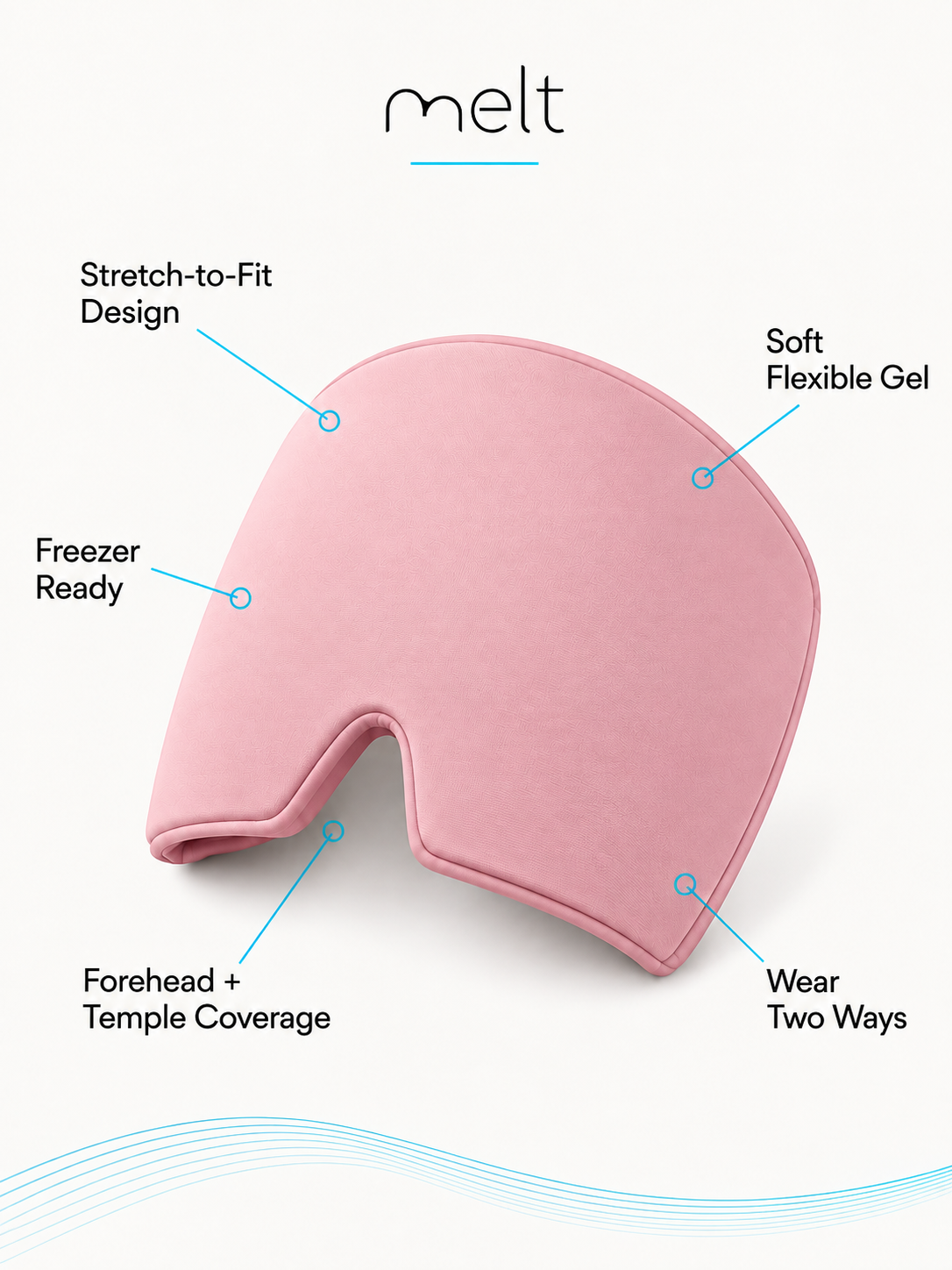 Melt Cold Therapy Cap - Pink